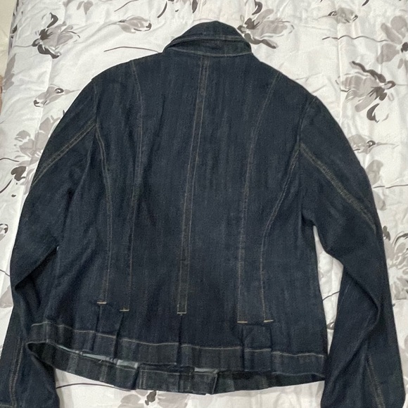 Denim Blue Jacket, INC International Concepts, medium Blue Denim - Picture 4 of 4